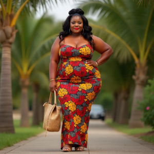 Elagant Nigerian Woman in Ankara